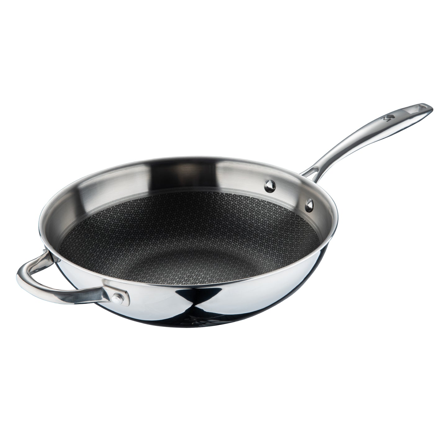 Wok MasterPRO de Acero inoxidable Ø24cm - Hi-tech 3 & WOK 28X8.0CM ACERO INOX IND HI-TECH 3 MP